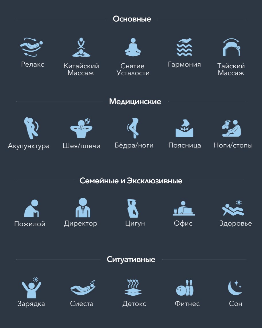Массажное кресло MAO Legend