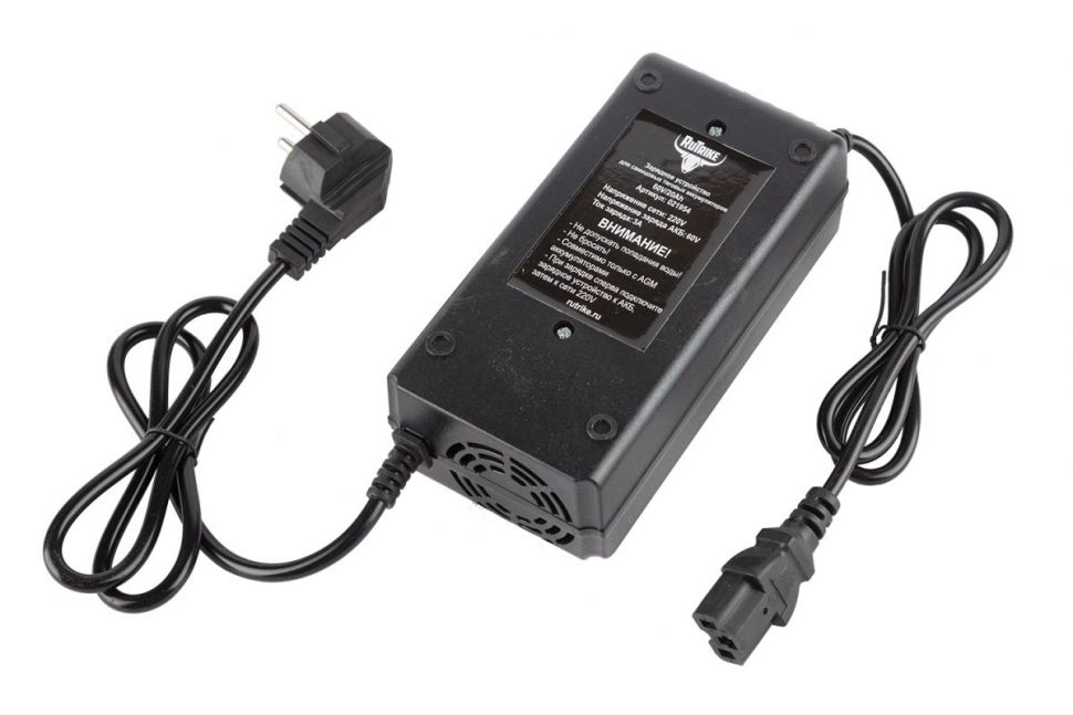 Зарядное устройство для свинцовых тяговых аккумуляторов 60V20A/H (3,0A)			