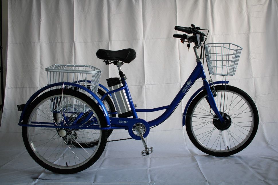 Электровелосипед GreenCamel Трайк-24 V3 (R24 350W 48V12Ah) 7 скоростей