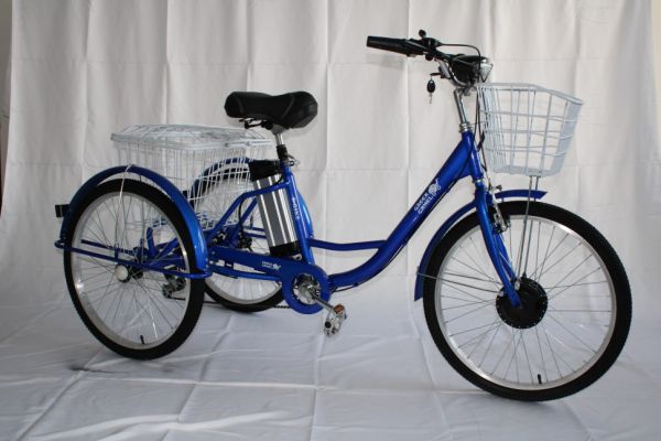 Электровелосипед GreenCamel Трайк-24 V3 (R24 350W 48V12Ah) 7 скоростей
