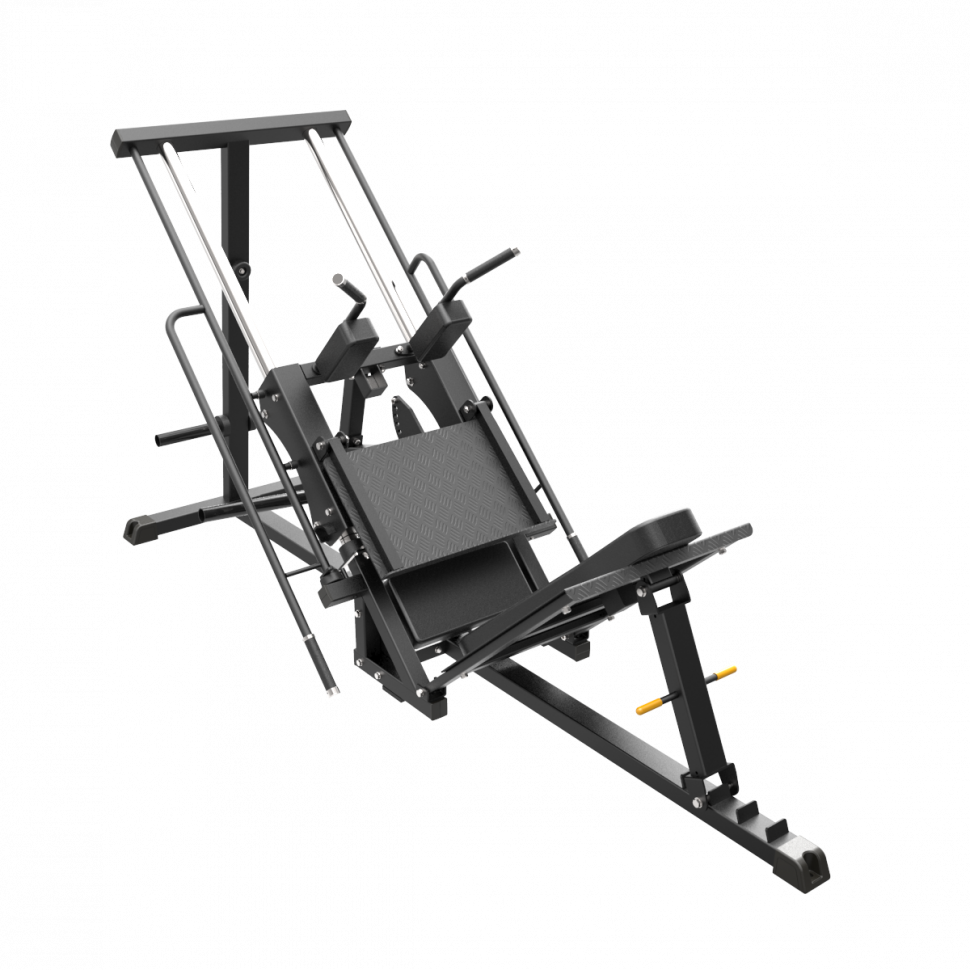 Impulse IFP1711 жим ногами / гак-машина 2 в 1, профессиональный тренажер
