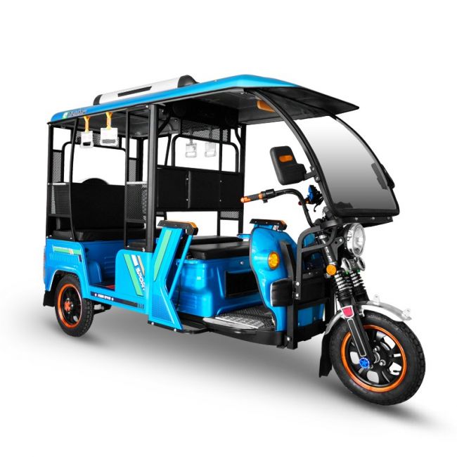 Электротрицикл пассажирский GreenCamel Пони Рикша (48V 1000W)