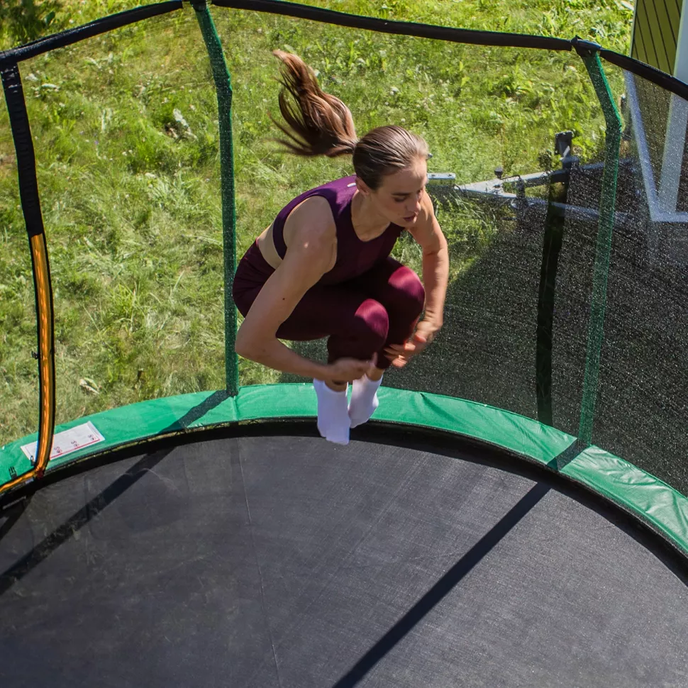 Батут с защитной сеткой KedaJump Jumpinator 16FT																				