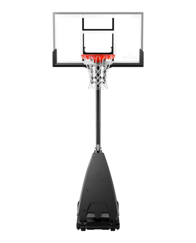 Баскетбольная стойка мобильная Spalding Ultimate Hybrid 54 стекло, 7U1674CN