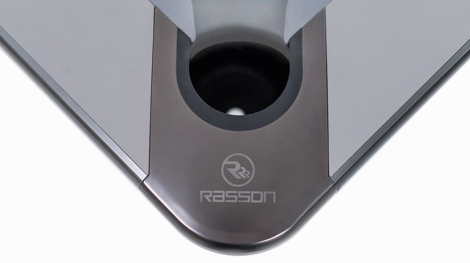 Стол / пул "Rasson Wolf" 9 ф (серый, сланец 25 мм) в комплекте с плитой, аксессуары + сукно