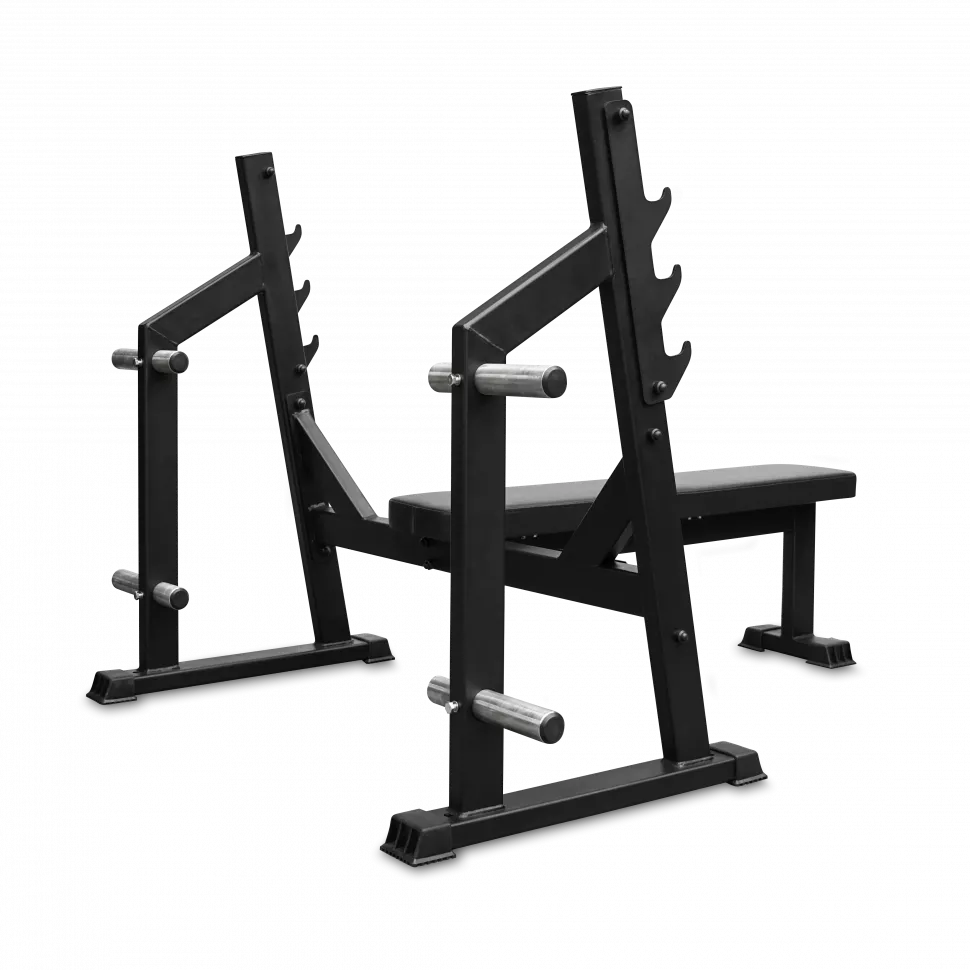 Скамья для жима лежа горизонтальная Bronze Gym Partner AL-304L