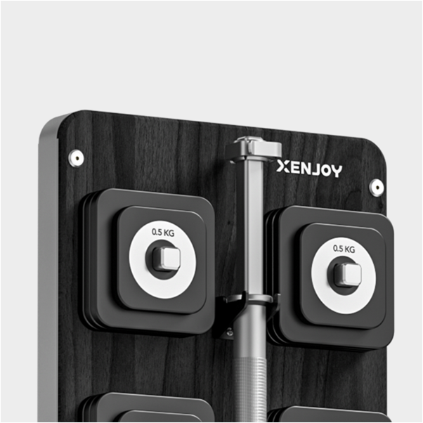 Набор для силовых тренировок Xenjoy XD5S (гантели и штанга со стойкой для хранения)