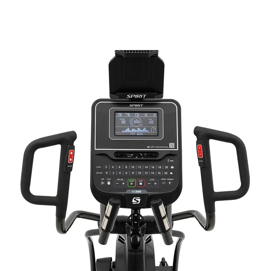 Эллиптический тренажер Spirit Fitness XE395 Black