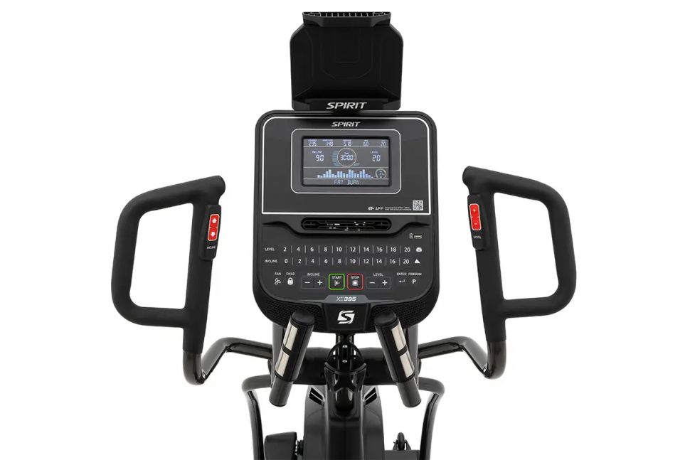 Эллиптический тренажер Spirit Fitness XE395 Black