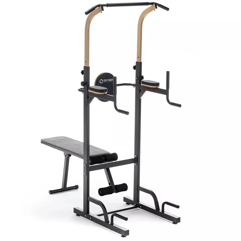 Домашний турник 3 в 1 со скамьей Oxygen Fitness Elgon