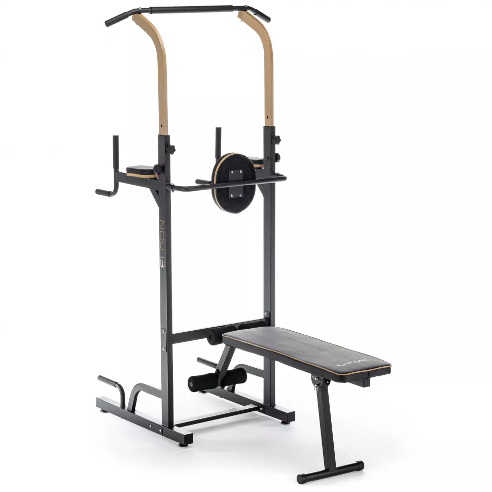 Домашний турник 3 в 1 со скамьей Oxygen Fitness Elgon