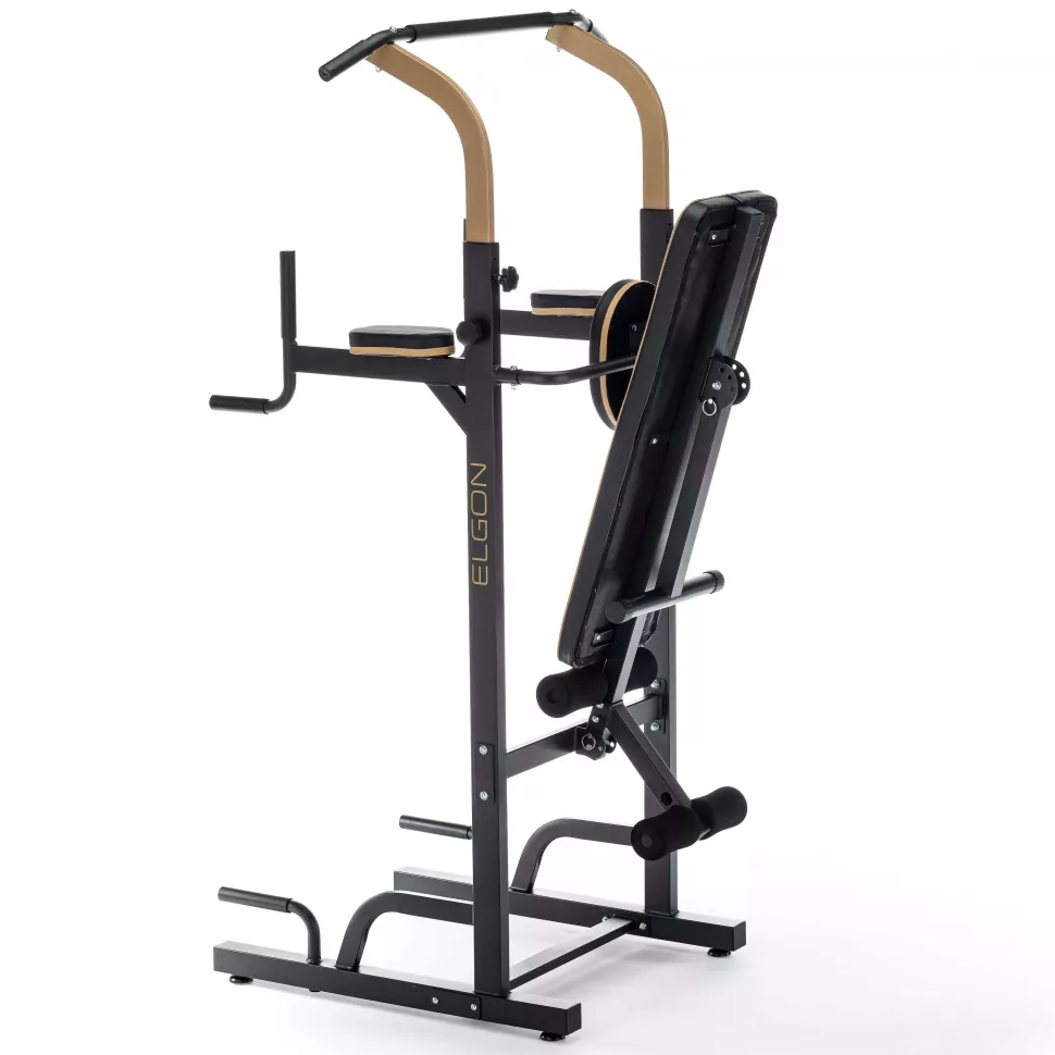 Домашний турник 3 в 1 со скамьей Oxygen Fitness Elgon