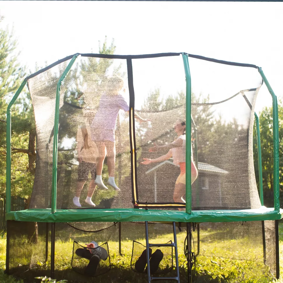 Батут с защитной сеткой KedaJump Jumpinator 8FT