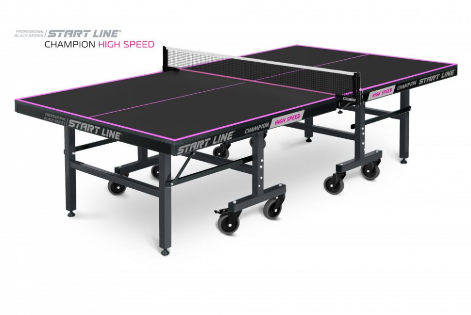 Стол теннисный Start Line Champion High Speed Black