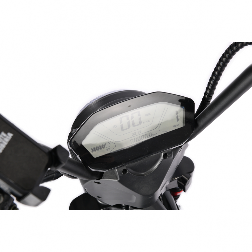 Электротрицикл White Siberia Trike Mini 1500W Red