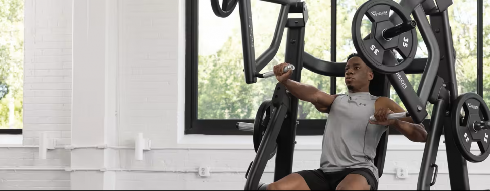 Жим от груди (независимые рычаги) Vision Fitness VST700-PL13