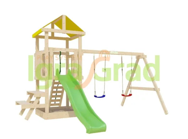 Детская игровая площадка IgraGrad Крафтик со столиком