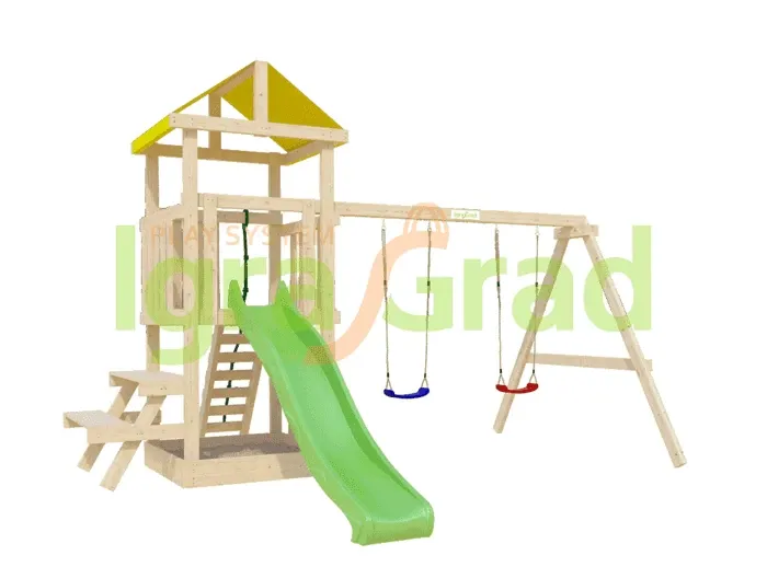 Детская игровая площадка IgraGrad Крафтик со столиком