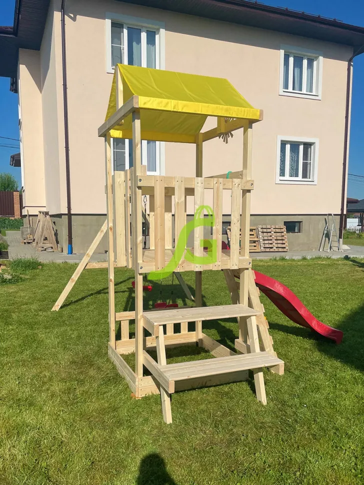 Детская игровая площадка IgraGrad Крафтик со столиком