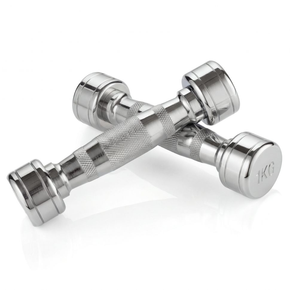 Гантель хромированная VictoryFit VF-CR0 (пара)
