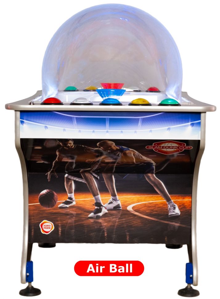 Развлекательный аппарат баскетбол с куполом Air Ball