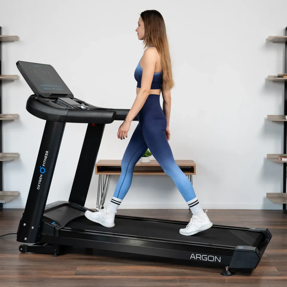 Беговая дорожка полукоммерческая Oxygen Fitness Argon Led Pro