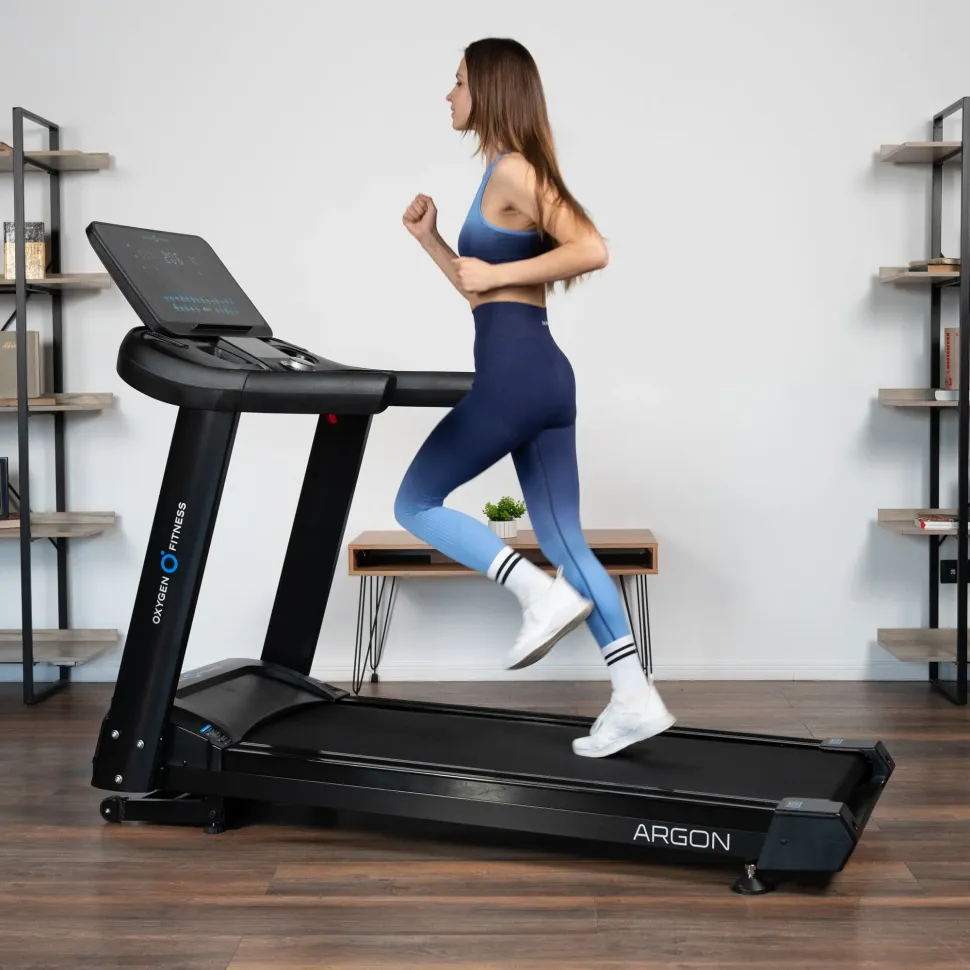 Беговая дорожка полукоммерческая Oxygen Fitness Argon Led Pro