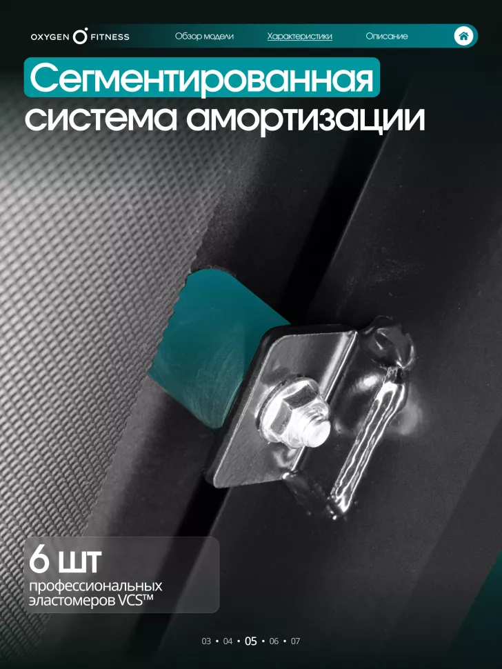 Беговая дорожка полукоммерческая Oxygen Fitness Argon Led Pro