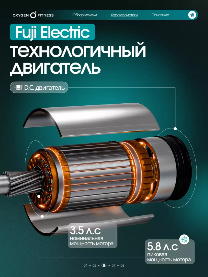Беговая дорожка Oxygen Fitness Copper