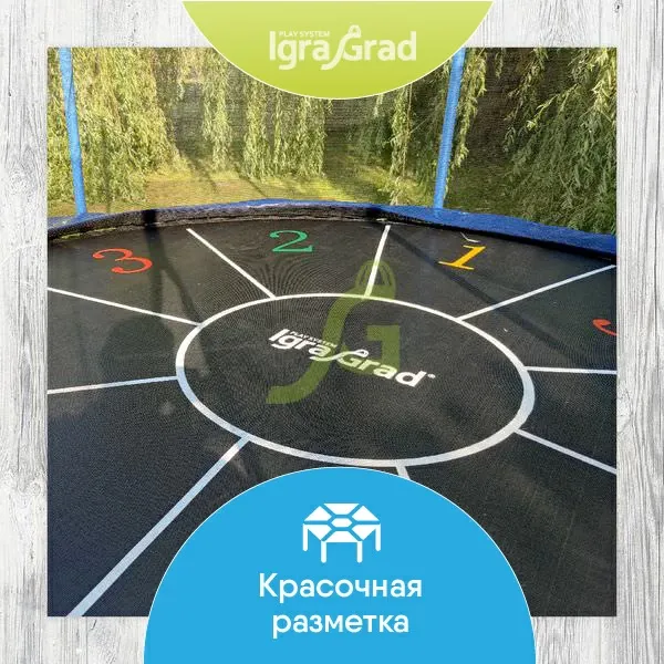 Батут с защитной сеткой IgraGrad Classic 366 см (12 ft)