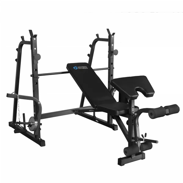 Силовая скамья со стойками под штангу Oxygen Fitness Arizon