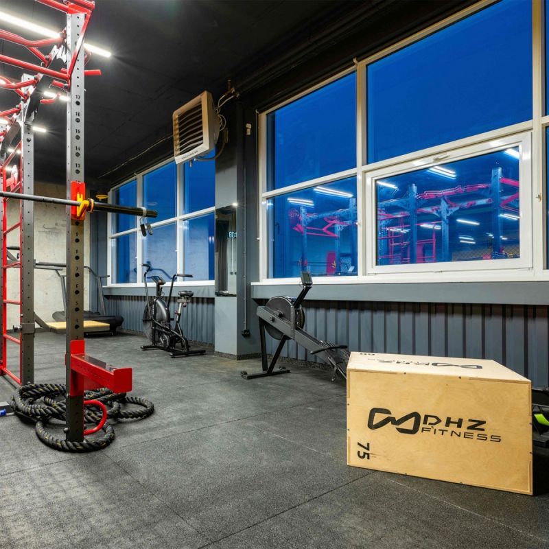 Плиобокс универсальный 3 в 1 со шкалой для наклона 50х60х75 см DHZ Fitness