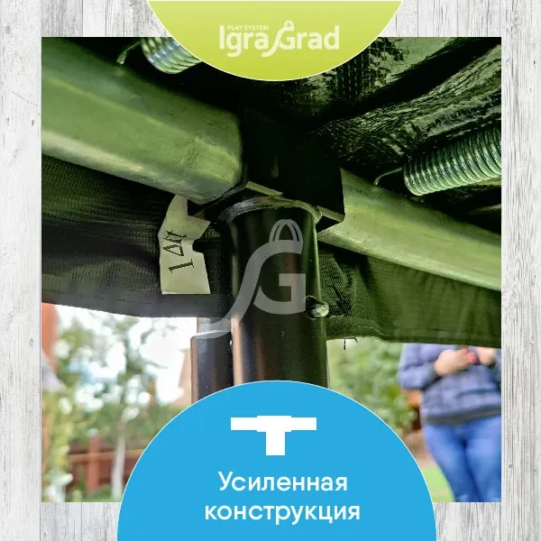 Батут с защитной сеткой IgraGrad Premium 366 см (12 ft)