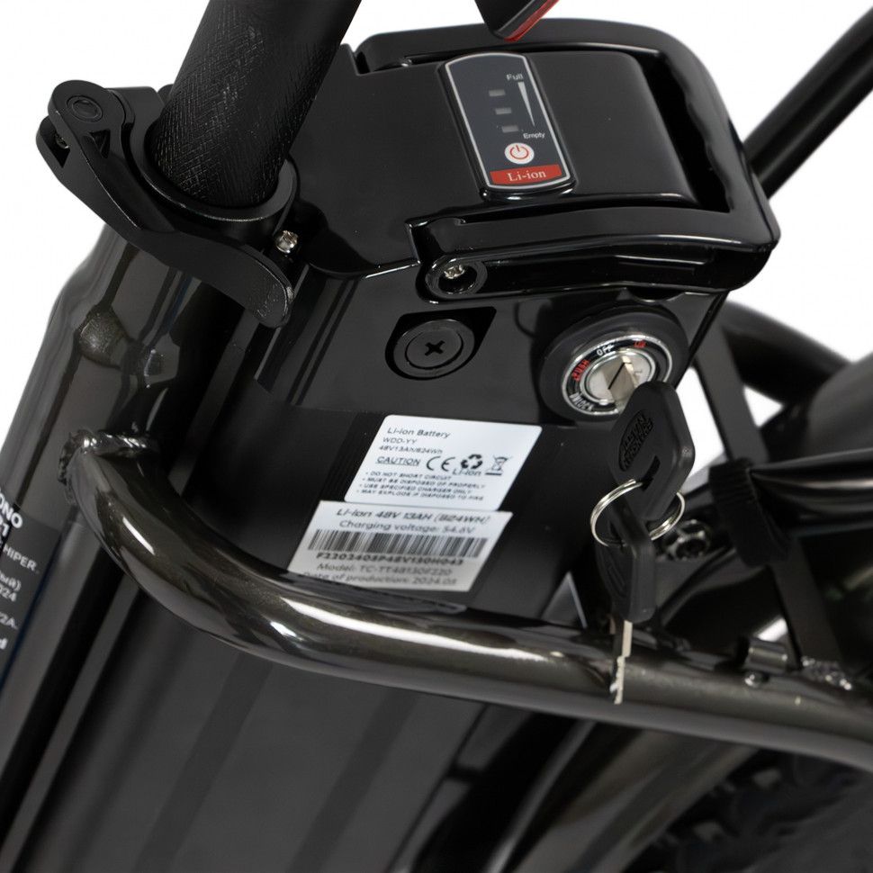 Электровелосипед HIPER KEMONO USAGI BF221 (R20FAT 500W 48V) складной, 7 скор