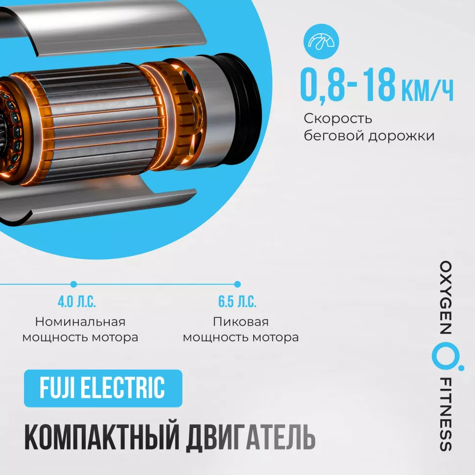 Беговая дорожка складная Oxygen Fitness Palladium TFT Pro
