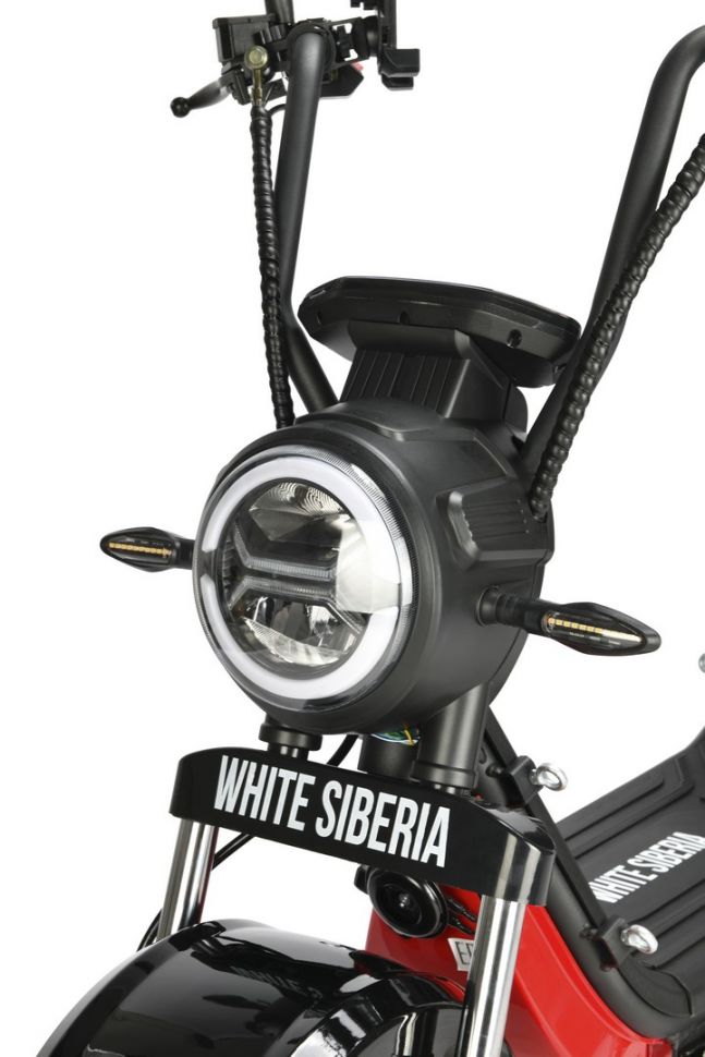 Электроскутер White Siberia Mini R 3.0 (2500W 60V) Black