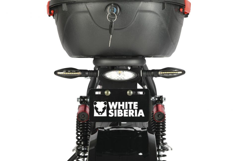 Электроскутер White Siberia Mini R 3.0 (2500W 60V) Black