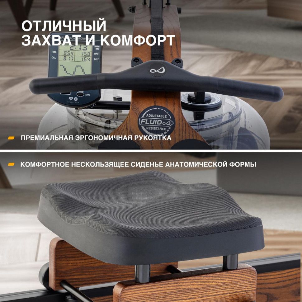 Гребной тренажер First Degree Fitness VIKING 3XL