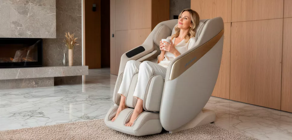 Массажное кресло Ergonova Ergoline 2 New Beige