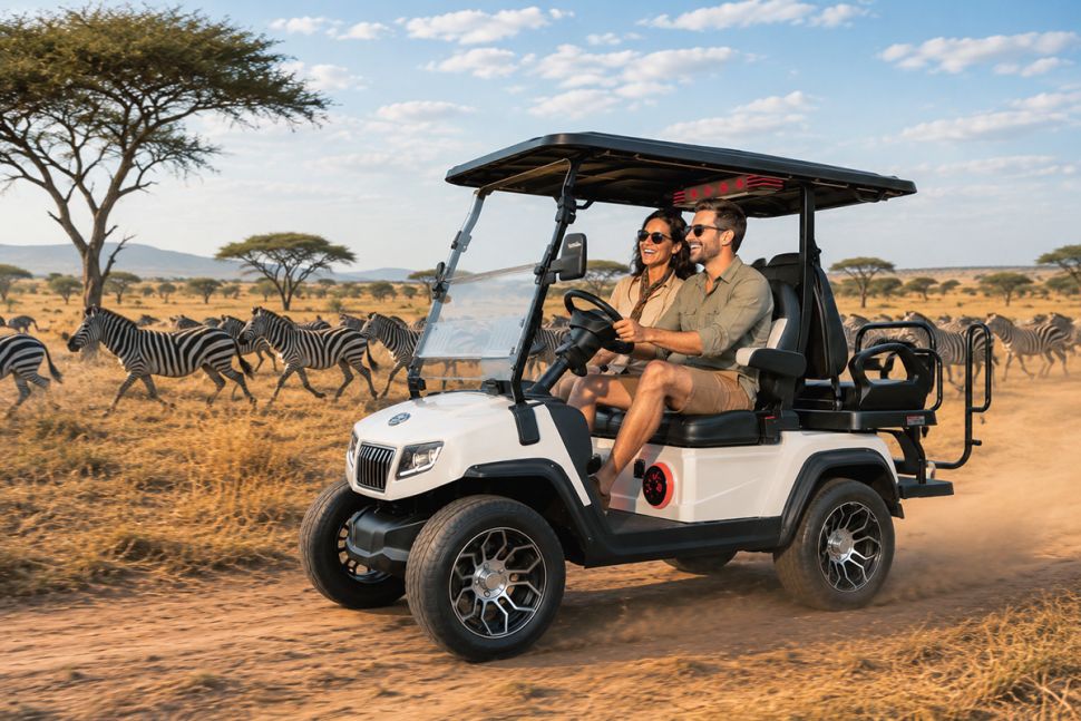 Гольфкар Rutrike Ranger 2+2 Plus