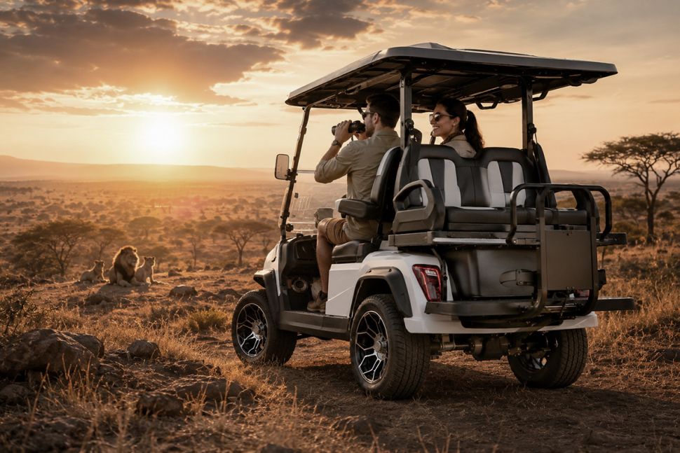 Гольфкар Rutrike Ranger 2+2 Plus