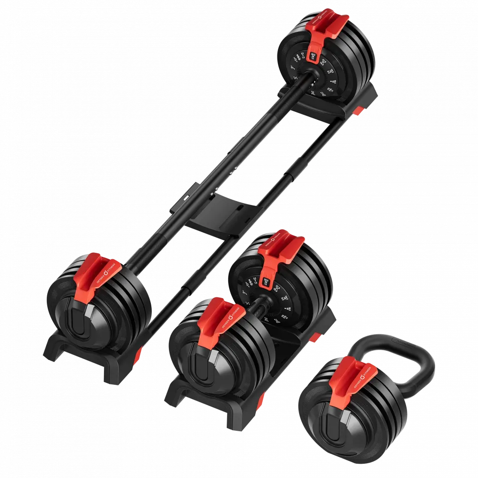 Штанга регулируемая многофункциональная 3 в 1 Oxygen Fitness Xcross 24 Кг