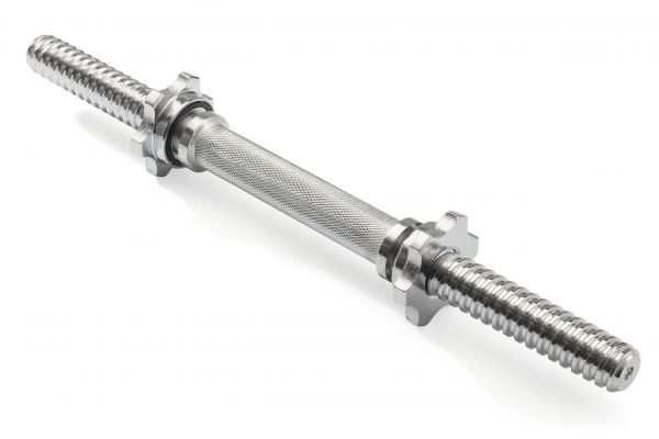 Гриф для гантелей прямой VictoryFit VF-S2540-B2 (25 мм, 400 мм, под гайку)