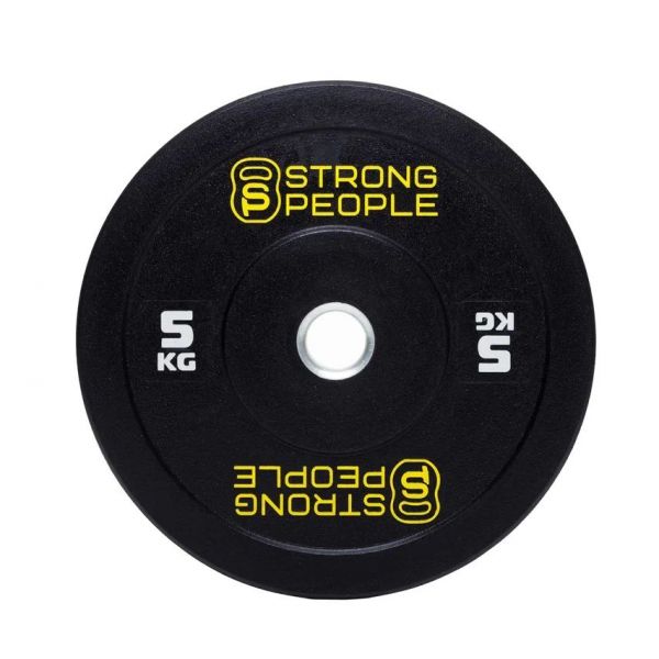 Диск бамперный олимпийский StrongPeople 5 кг