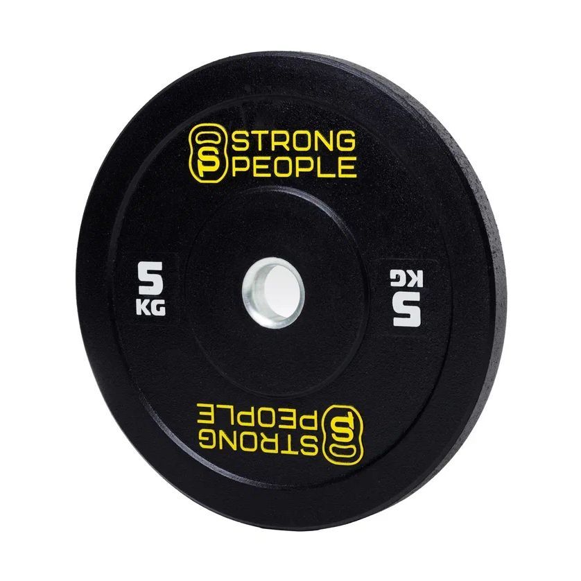 Диск бамперный олимпийский StrongPeople 5 кг