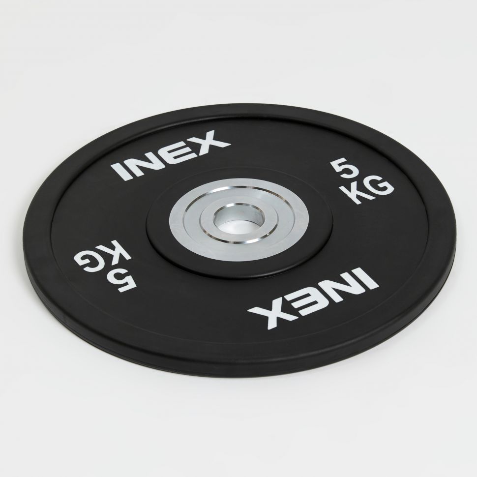 Диски полиуретановые INEX PU Bumper Plate цветные 5 - 25 кг 