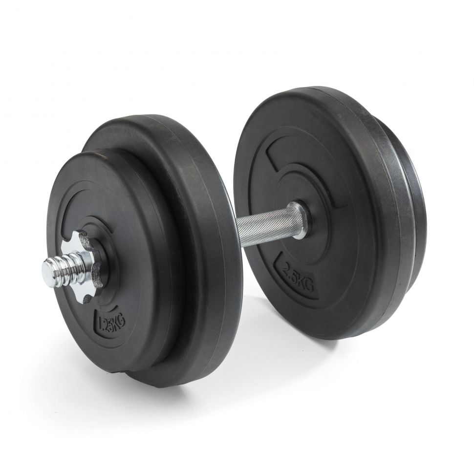 Гриф для гантелей прямой VictoryFit VF-S2535-B2 (25 мм, 350 мм, под гайку)