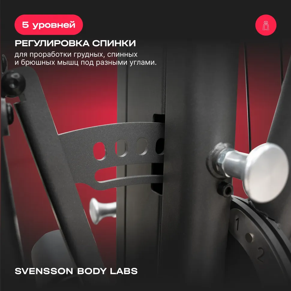 Силовой комплекс полукоммерческий Svensson Body Labs Rigel Plus Pro (стек 60 кг)