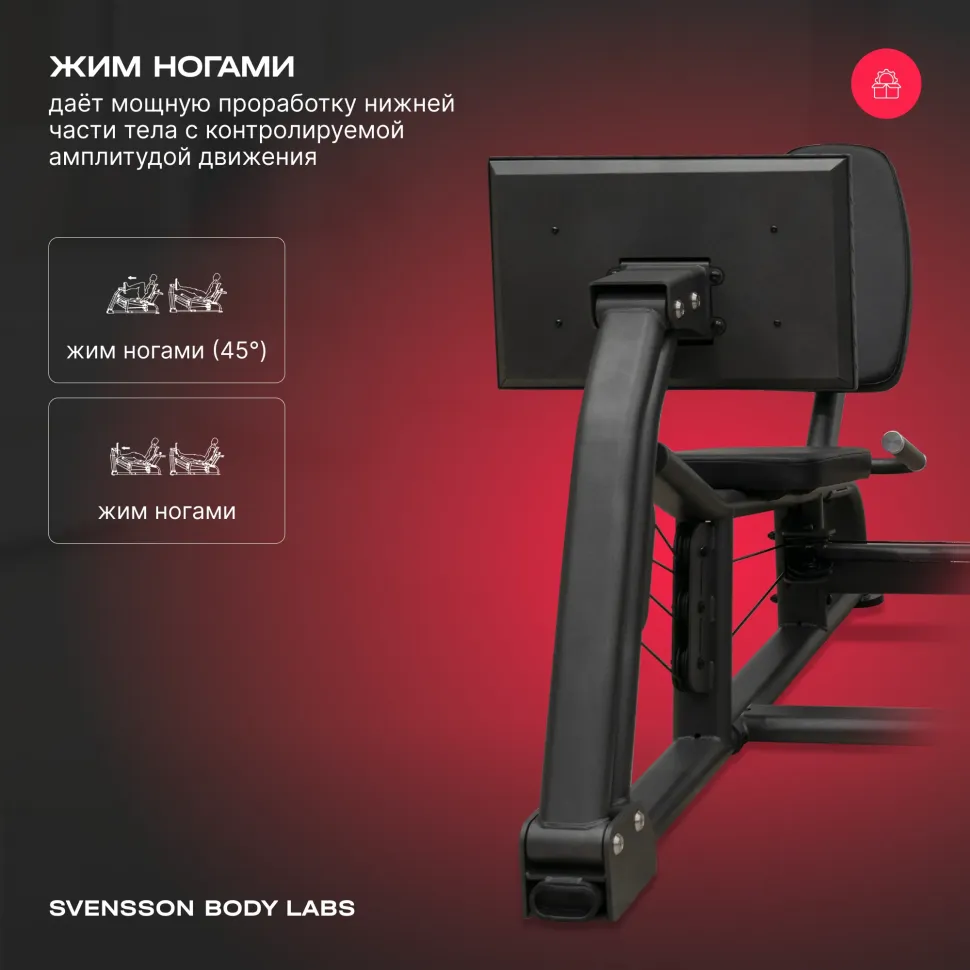 Силовой комплекс полукоммерческий Svensson Body Labs Rigel Plus Pro (стек 60 кг)