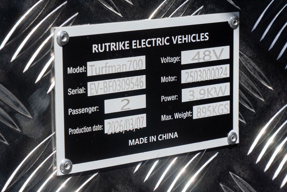 Гольфкар Rutrike Turfman 700